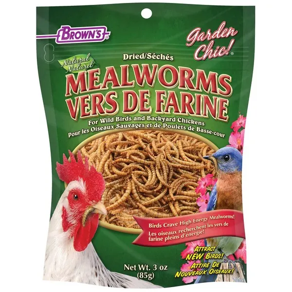 3 oz. F.M. Brown Wild Bird Mealworms Fixins - Wild Bird